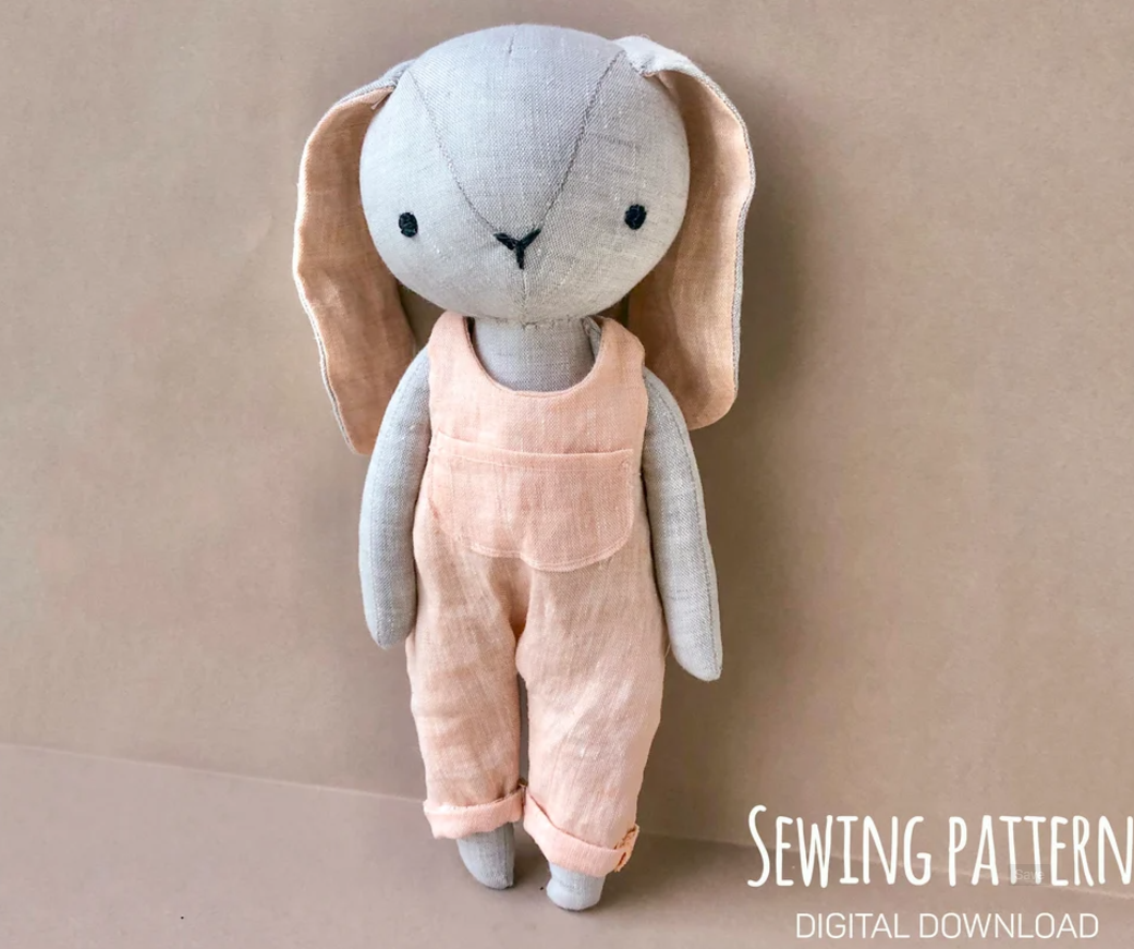 Bunny Sewing Pattern PDF 🐰 Instant Download & Instructions 📄