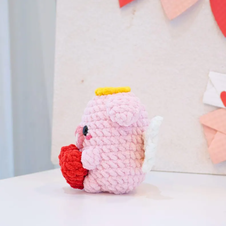 Cupid Pig Amigurumi 💘🐷 Crochet Pattern