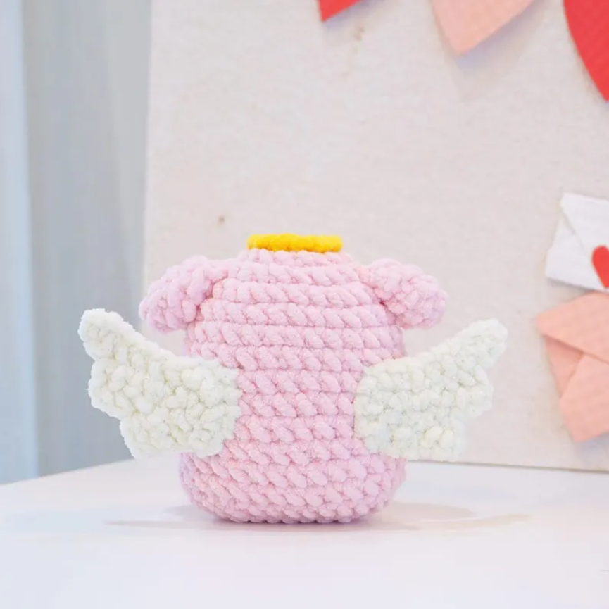 Cupid Pig Amigurumi 💘🐷 Crochet Pattern