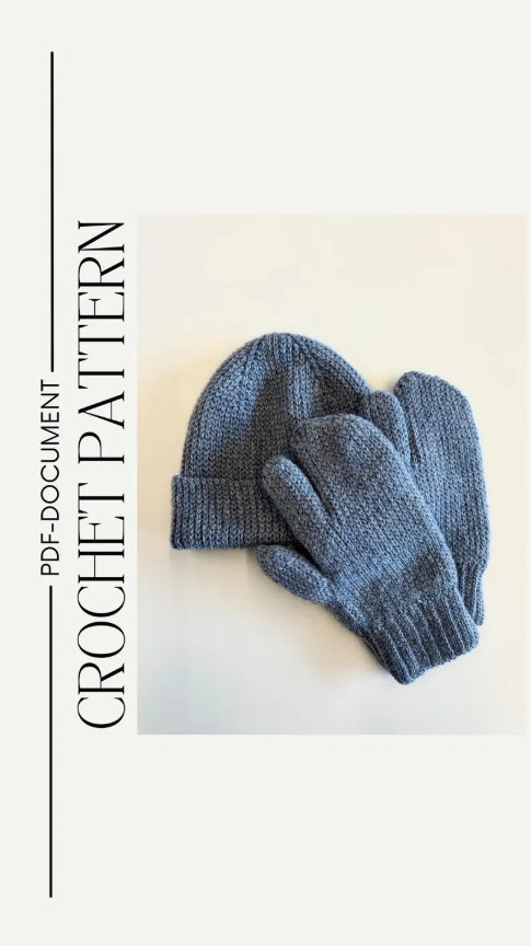 ❄️ Frosted Touch Fingerless Gloves 🧤 Crochet Pattern