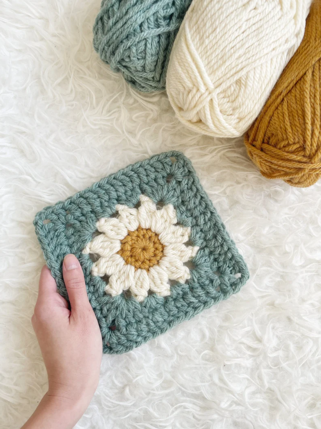 Cozy Days Daisy Blanket Crochet Pattern 🌼🧶